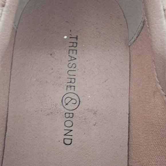 Treasure & Bond Women's Pink Coral Flecked Monroe Canvas Lace Up Sneaker Size 7 - Picture 6 of 12